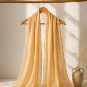 Golden Beige premium chiffon hijab USA